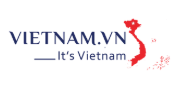 Logo for VIETNAM.VN featuring the text “It’s Vietnam,” a red map of the country, and the theme of an international medical mission.