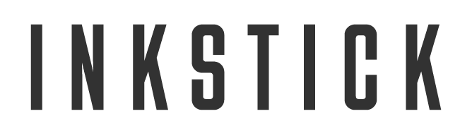 The word "INKSTICK" is written in bold, black, all-capital letters on a transparent background, symbolizing strength and progress in global reconstructive surgery for women.